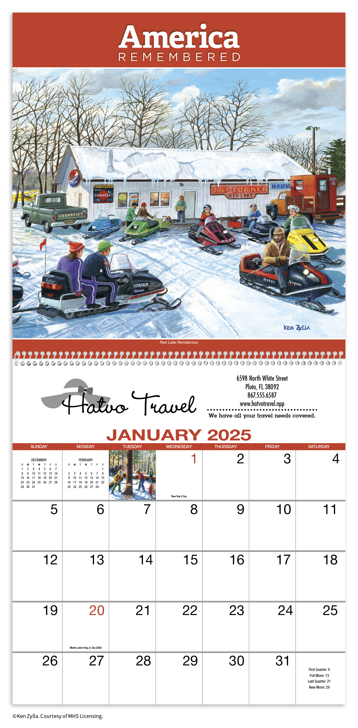 America Remembered Executive Appointment Calendar Product Image