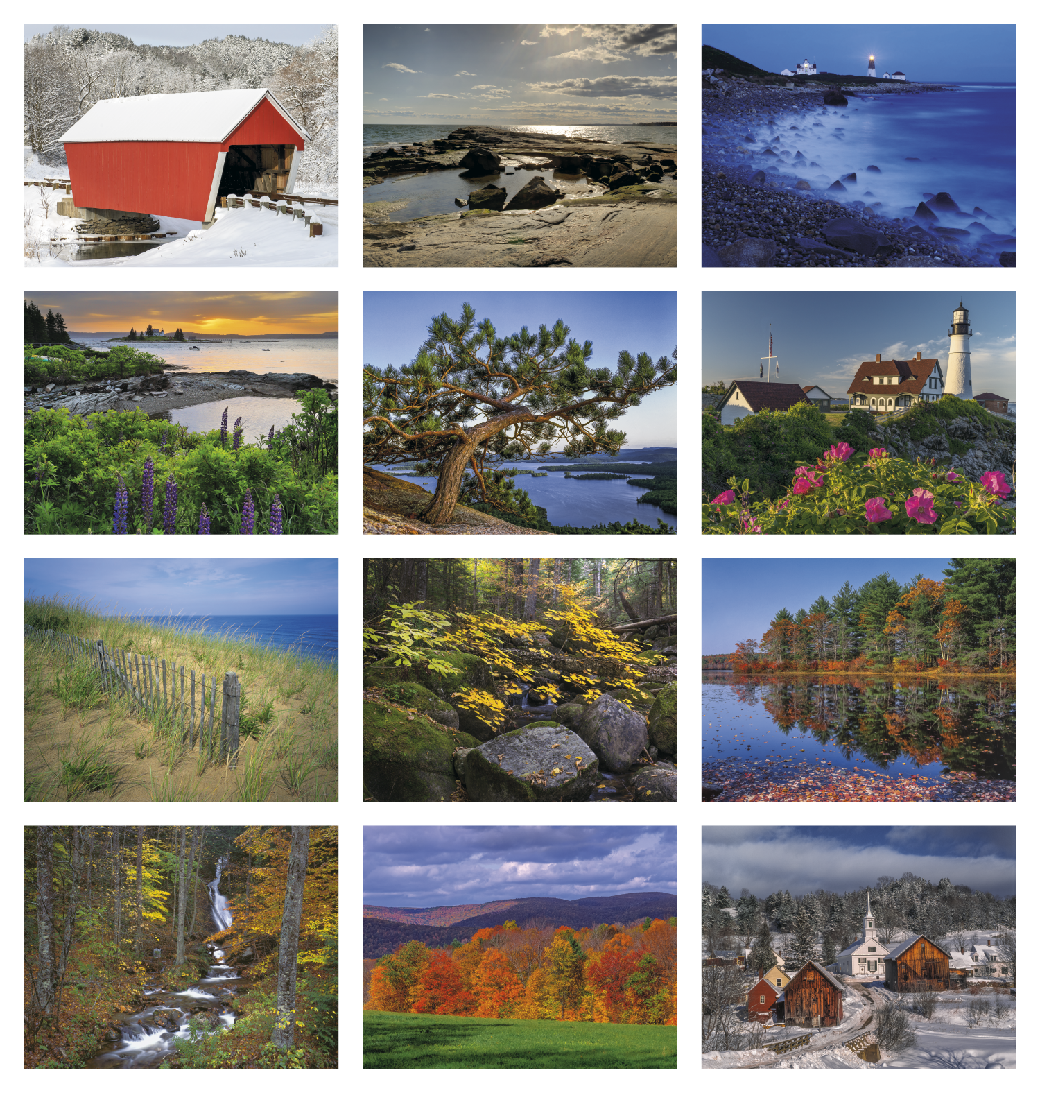 New England Spiral Calendar Product Image