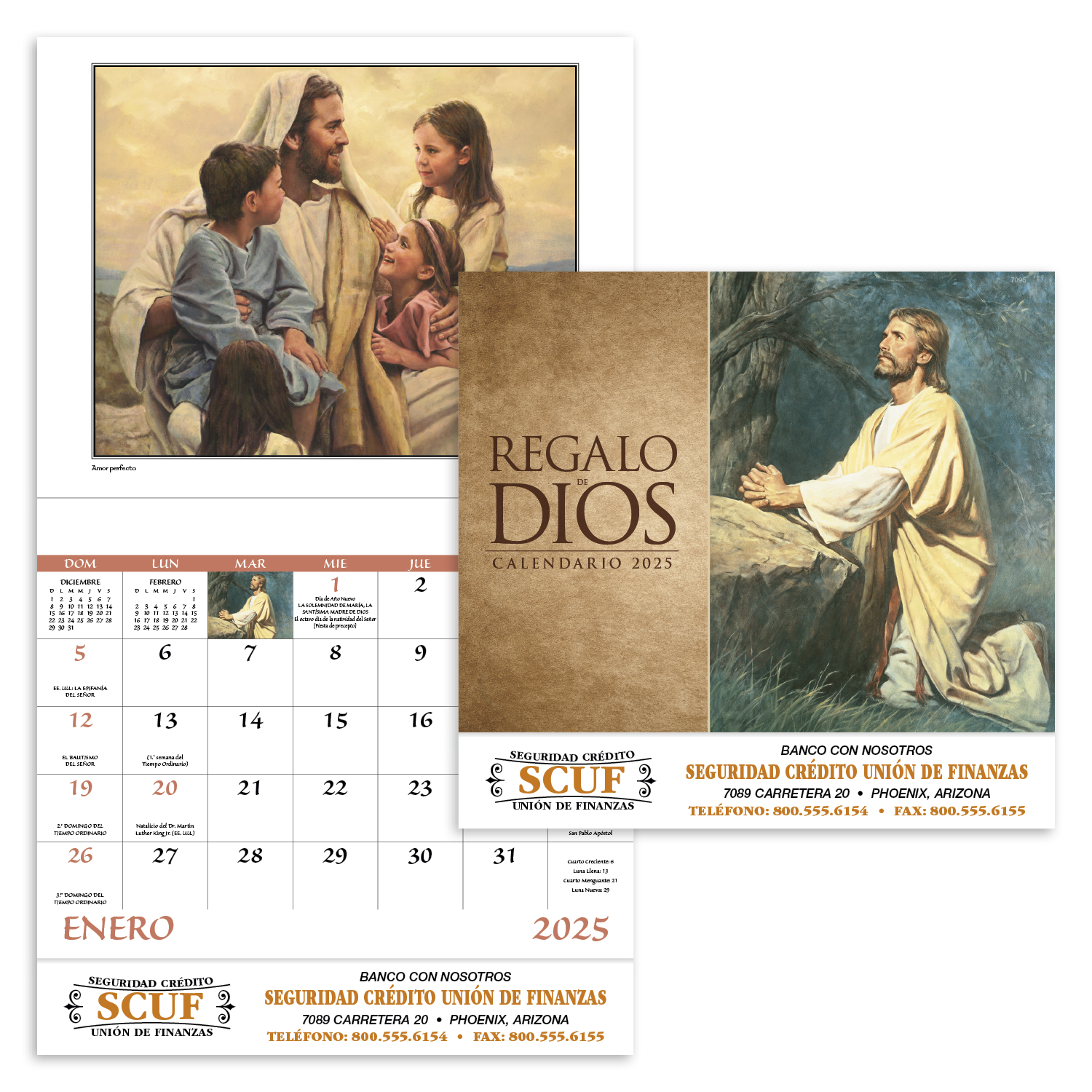 Regalo de Dios Stapled Calendar Product Image