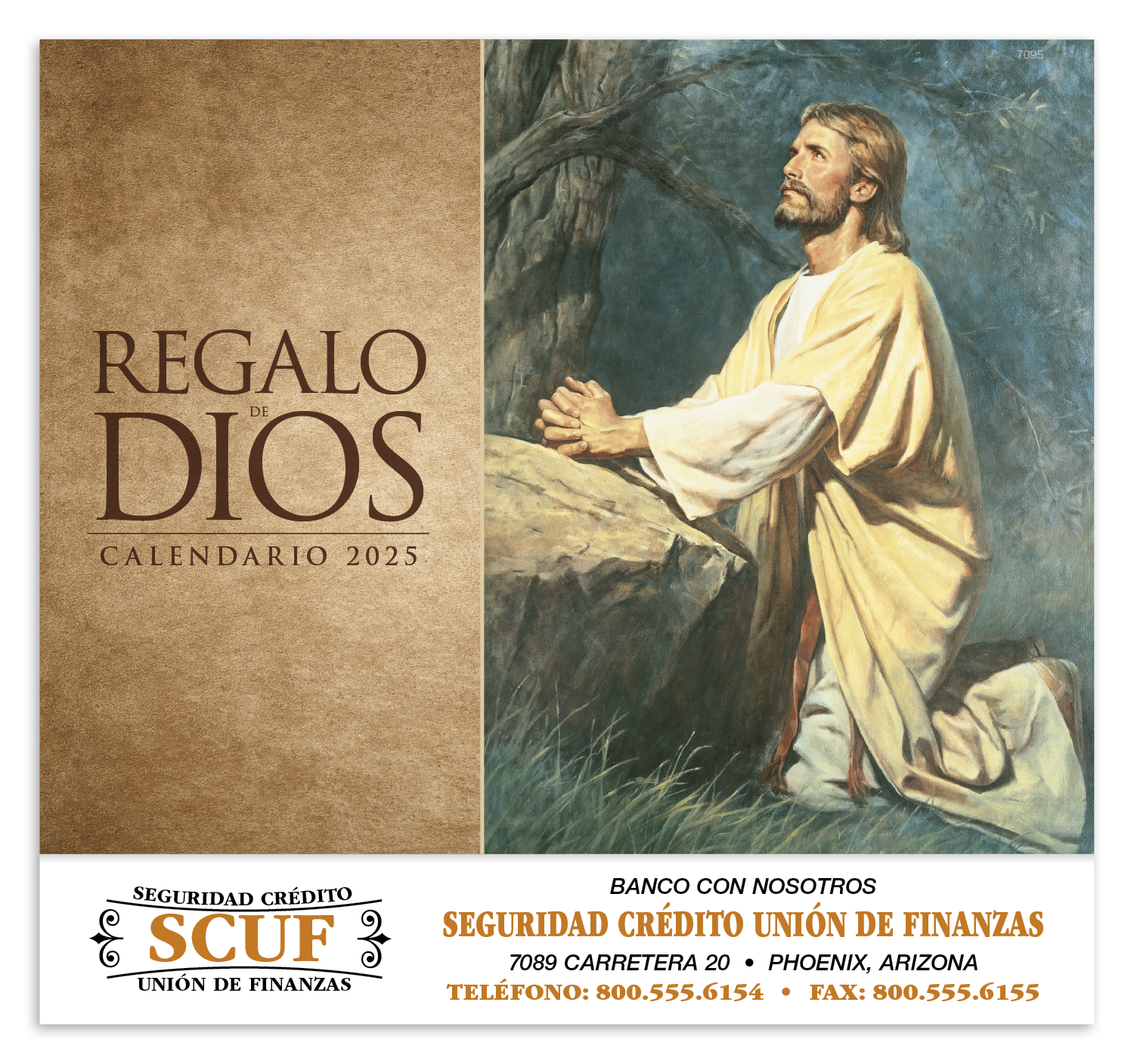 Regalo de Dios Stapled Calendar Product Image