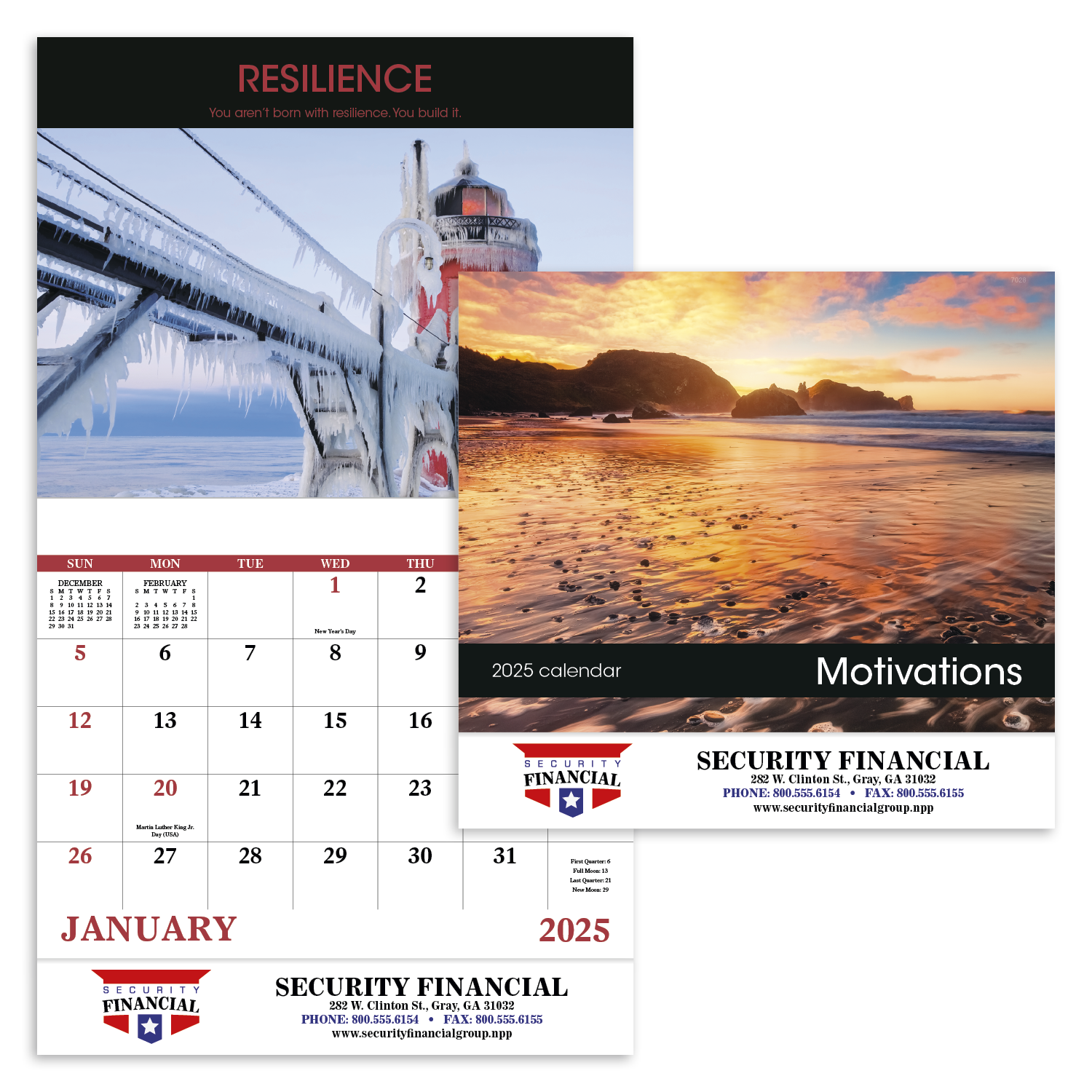 Motivations Stapled Calendar Product Image