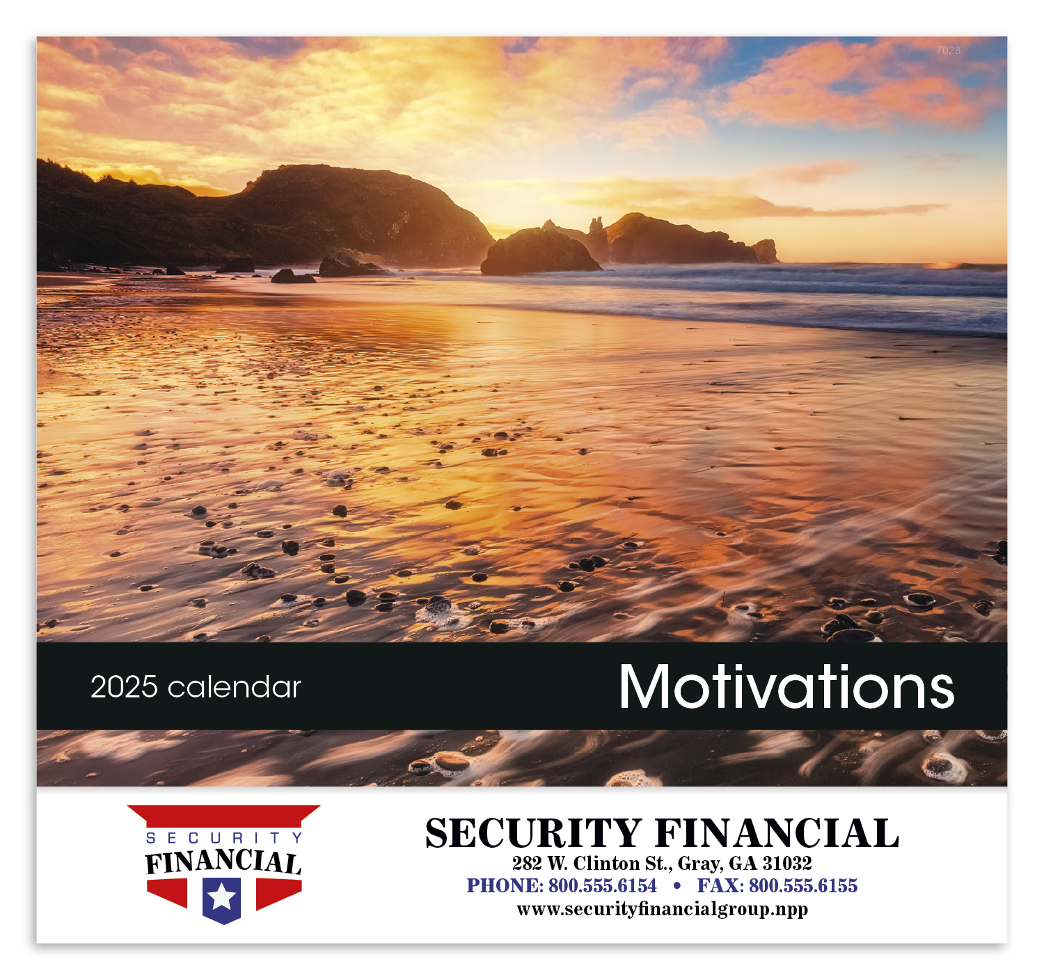 Motivations Stapled Calendar Product Image