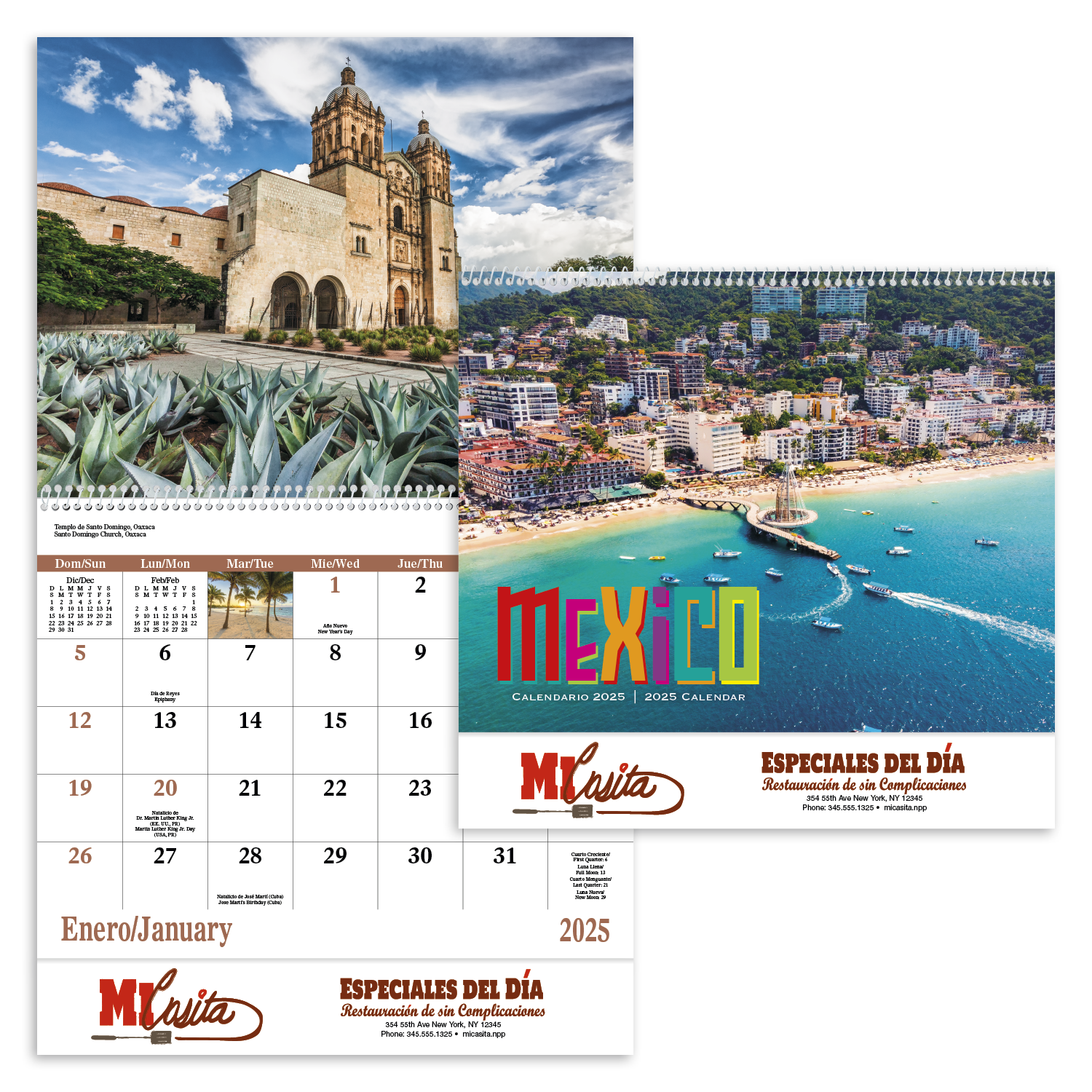 Mexico Spiral Calendar Product Image