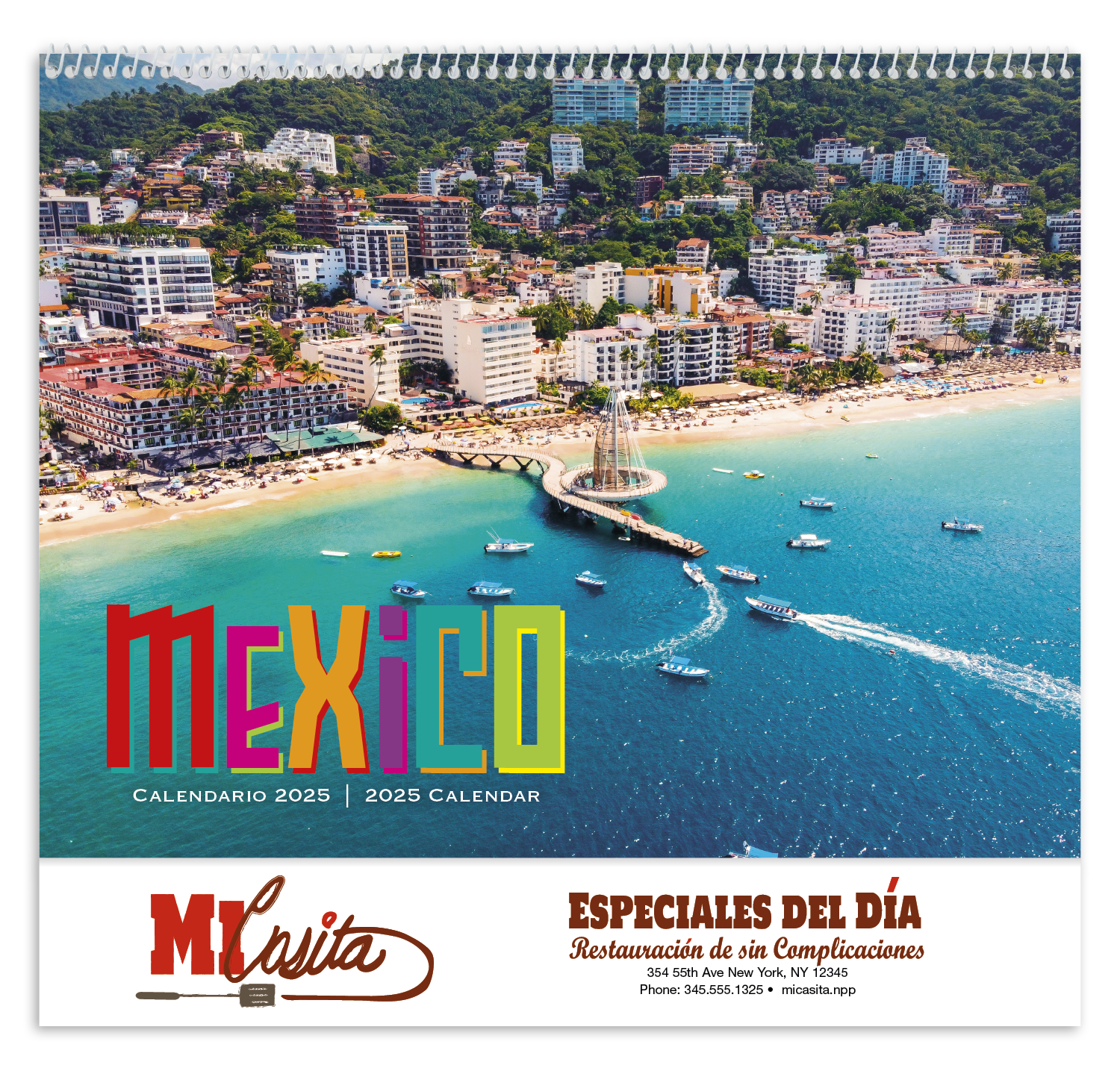 Mexico Spiral Calendar Product Image