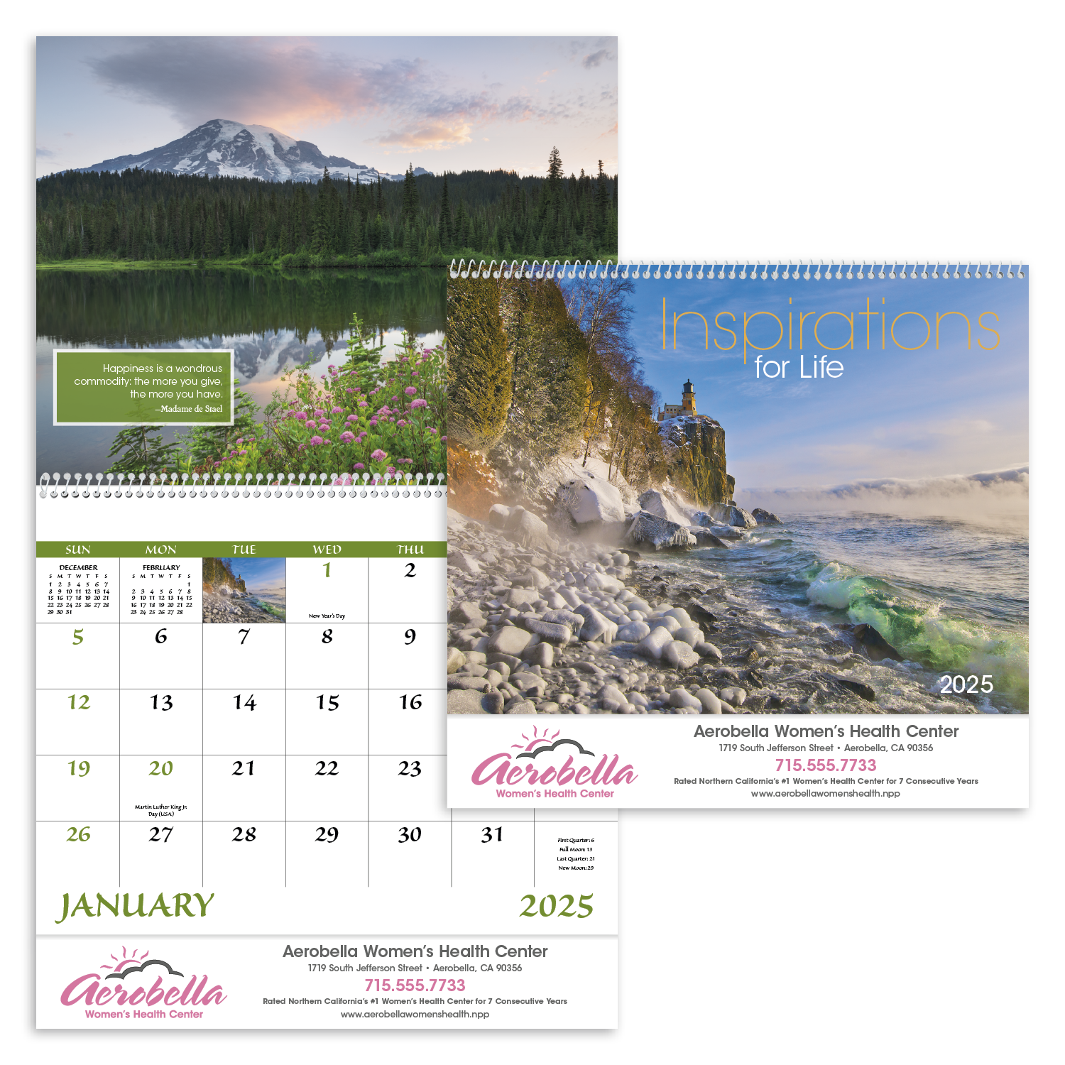 Inspirations for Life Spiral Calendar Product Image