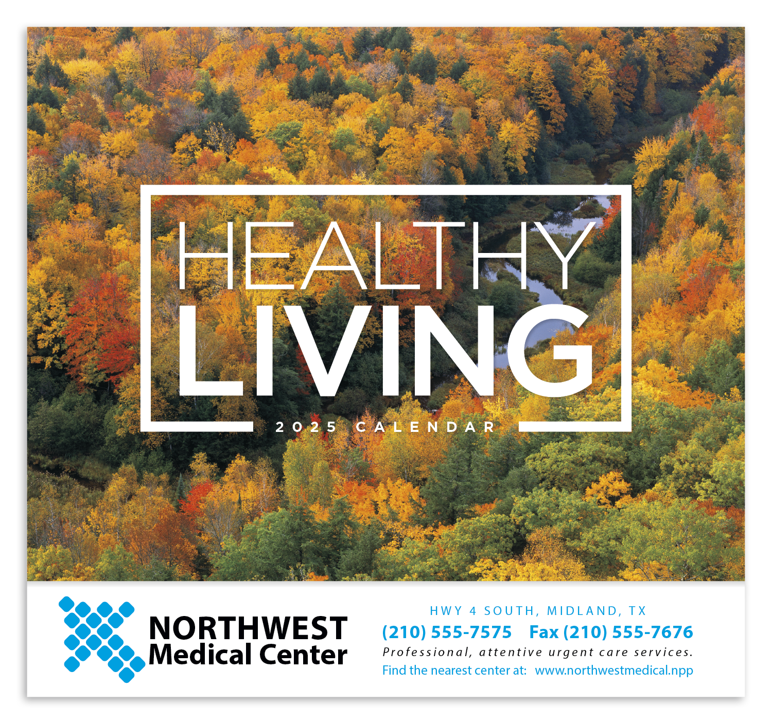 Healthy Living Stapled Calendar Product Image