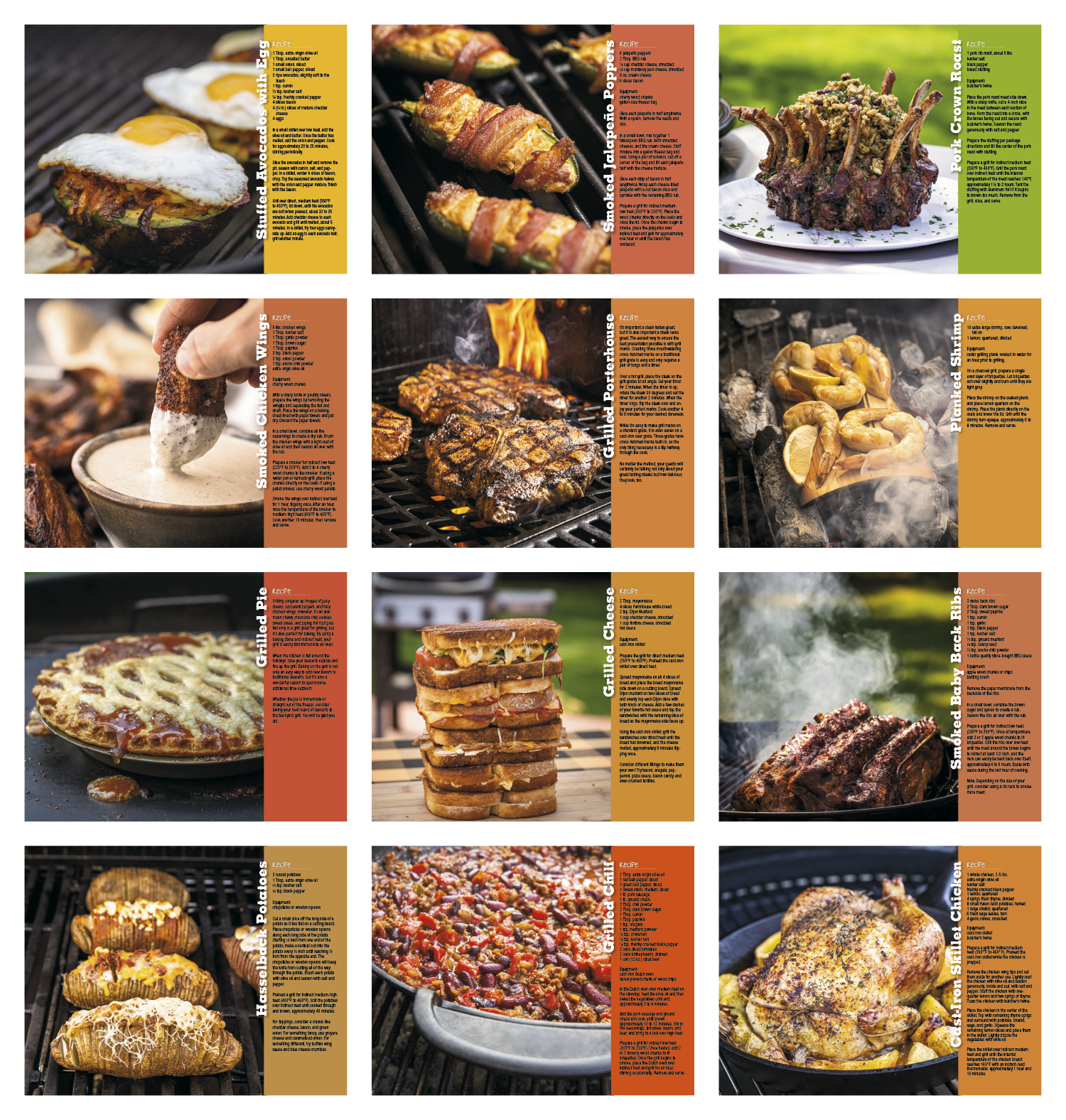 Grilling Spiral Calendar Product Image