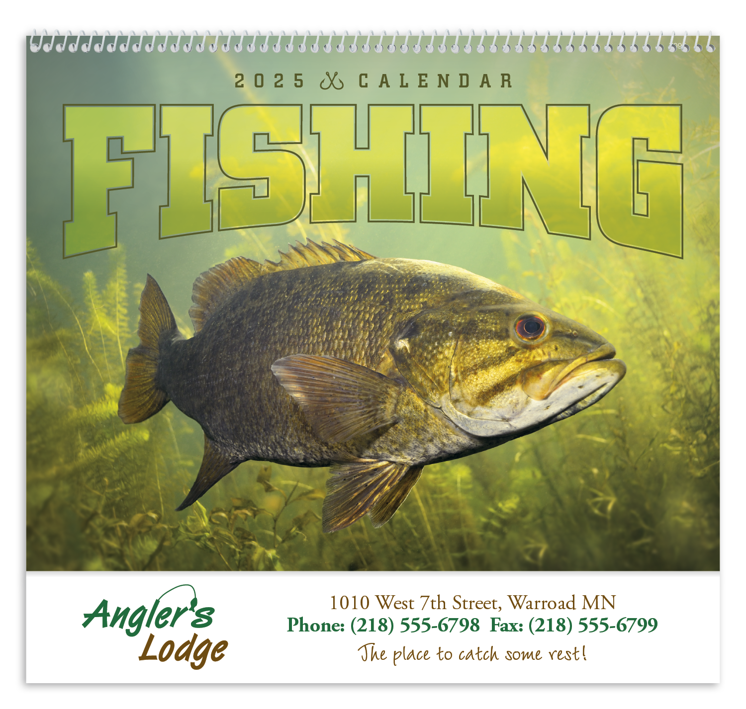 Fishing Spiral Calendar Product Image