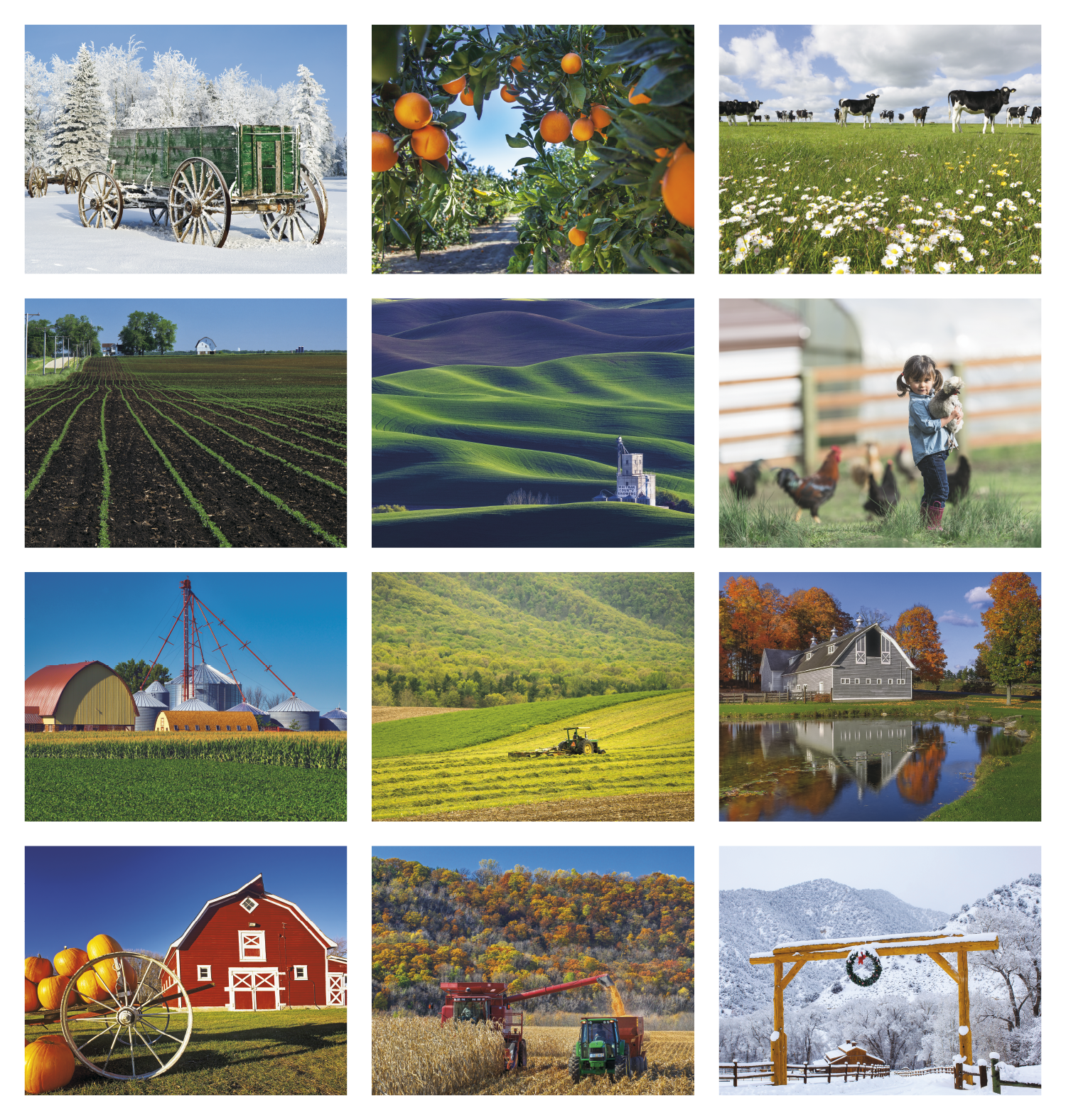 Agriculture Spiral Calendar Product Image
