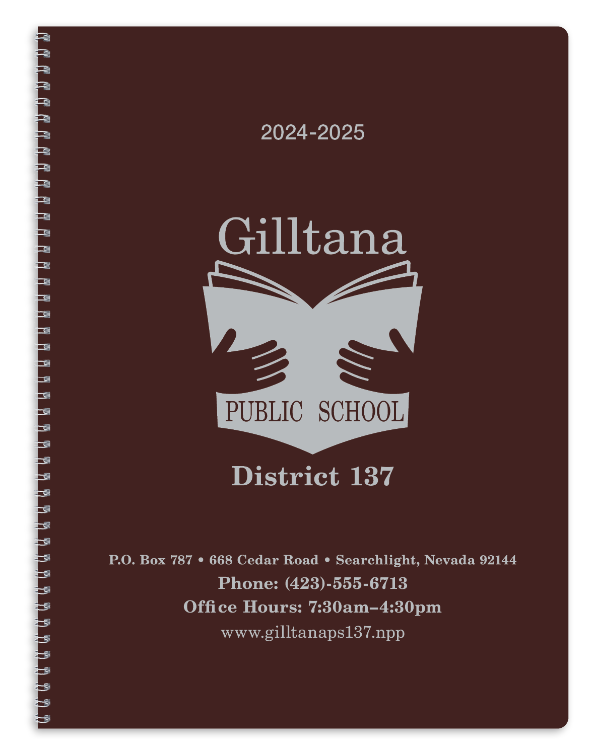 Academic Monthly Planner Product Image