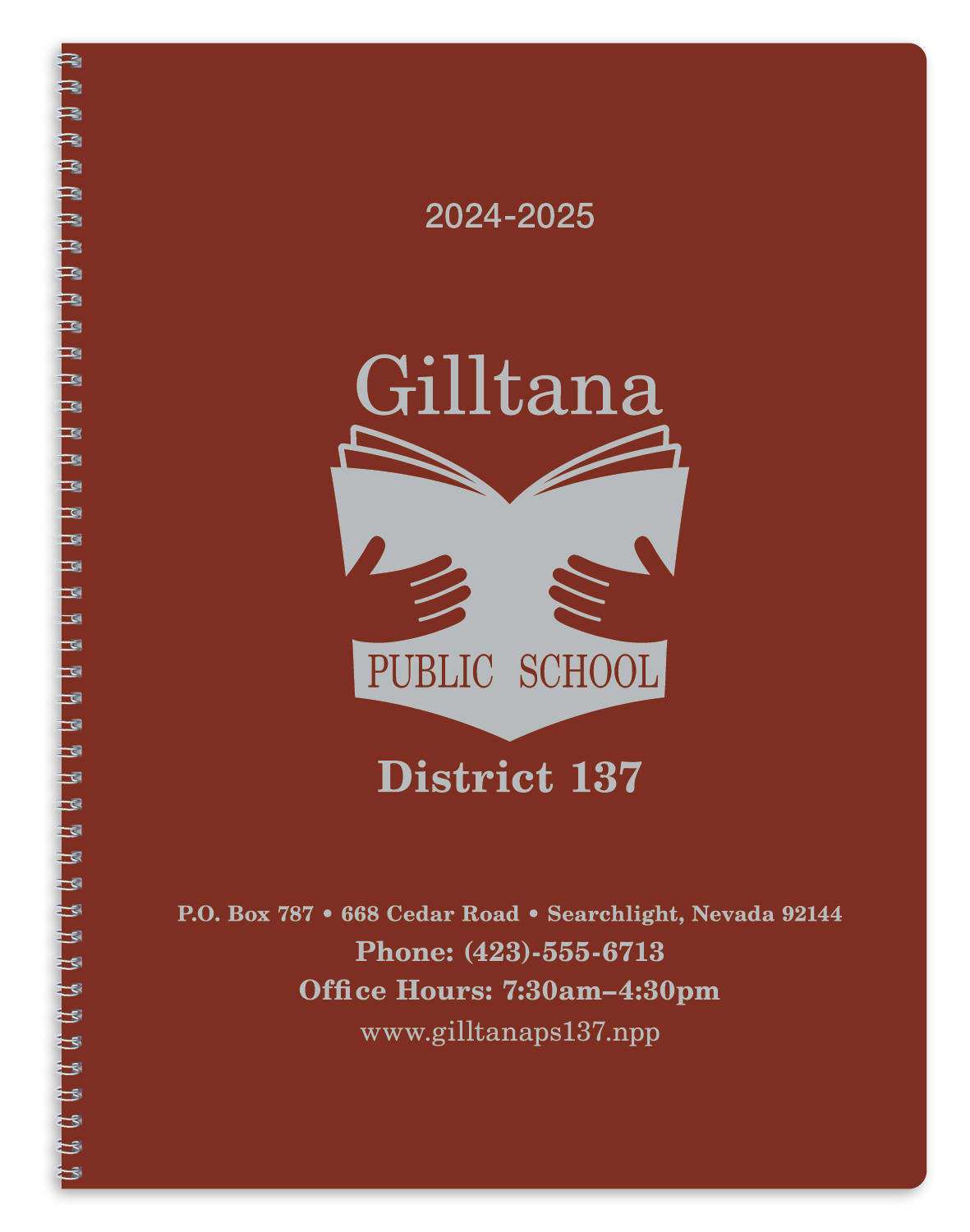 Academic Monthly Planner Product Image