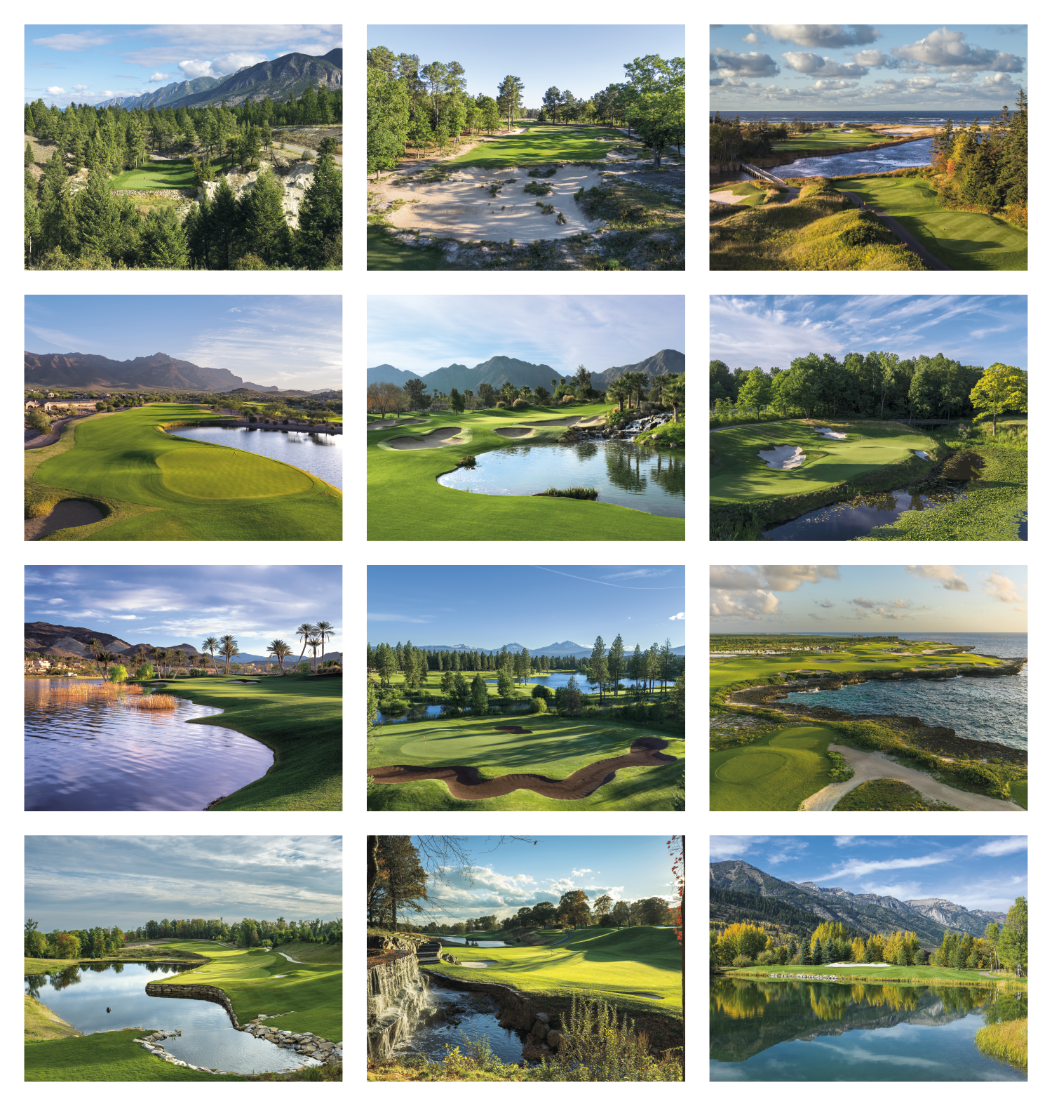 Fairways & Greens Spiral Golf Calendar Product Image