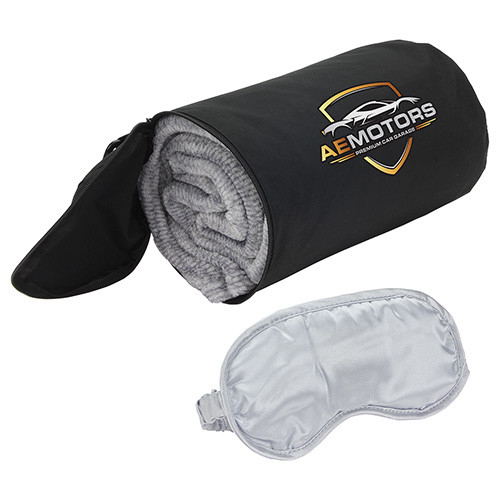 AeroLOFT™ Business First Travel Blanket with Sleep Mask Product Image