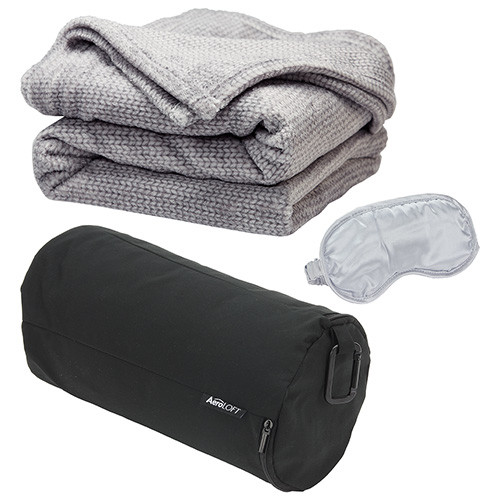 AeroLOFT™ Business First Travel Blanket with Sleep Mask Product Image