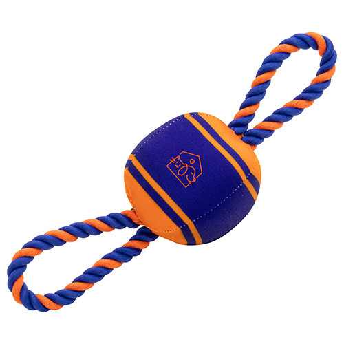 Tug 'N Play Ball & Rope Dog Toy Product Image