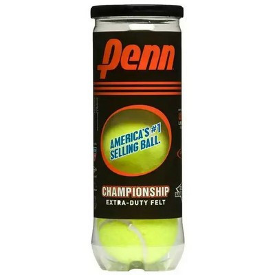 Penn Championship Extra Heavy Duty Tennis Balls 3 Ball Tube Product Image