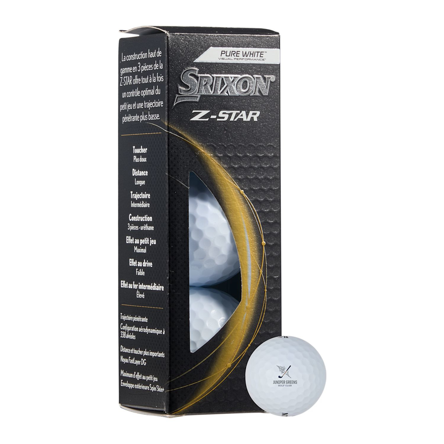 Srixon Z-Star 3 Pack Golf Balls Product Image