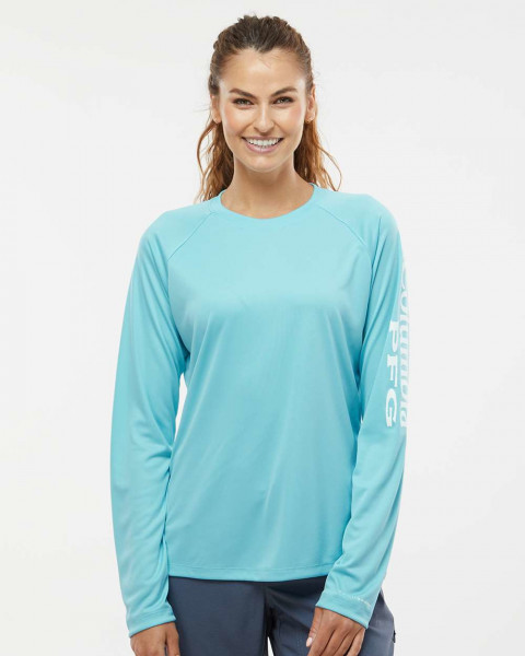 Columbia Plus Size Women Columbia Women's PFG Tidal Tee II Sun