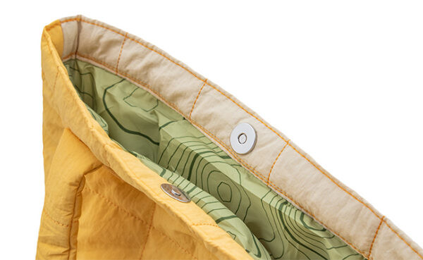 Large Quilted Puffy Tote Product Image