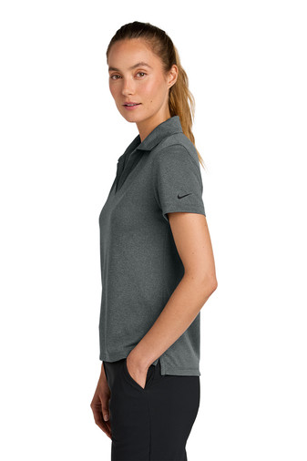 Nike Women’s Dri-FIT Smooth Heather Polo Product Image