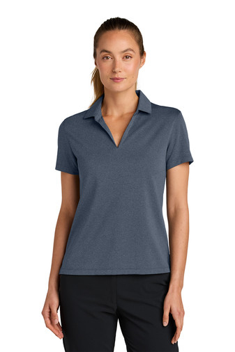 Nike Women’s Dri-FIT Smooth Heather Polo Product Image