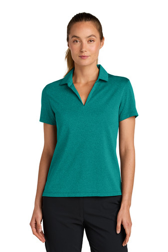 Nike Women’s Dri-FIT Smooth Heather Polo Product Image
