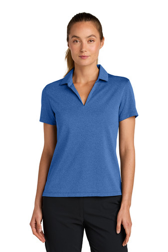 Nike Women’s Dri-FIT Smooth Heather Polo Product Image
