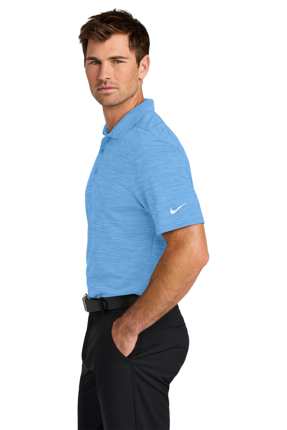 Nike Dri-FIT Striated Polo Product Image