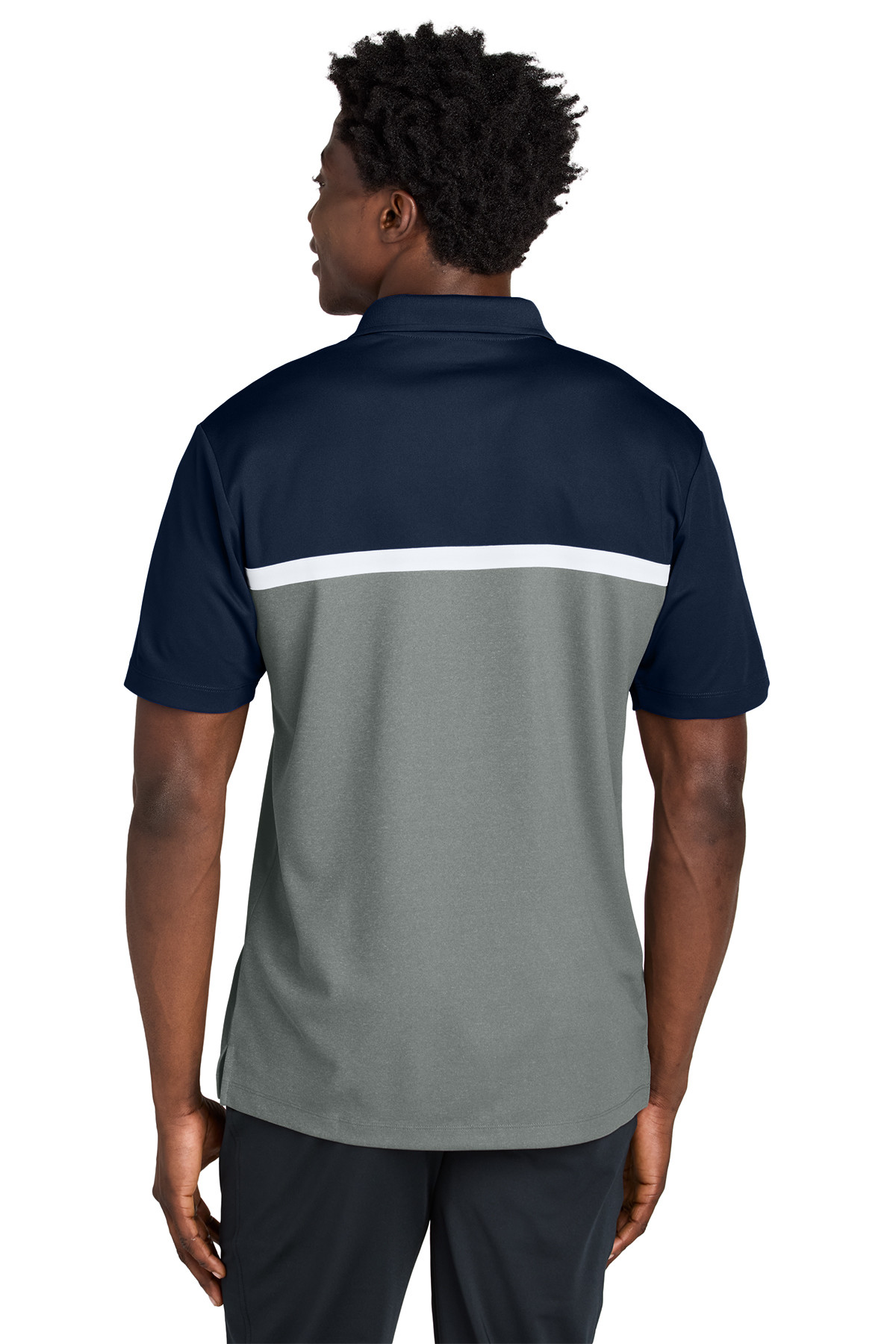 Sport-Tek UV Micropique Colorblock Polo Product Image