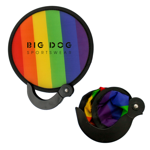 Rainbow Folding Fan Product Image