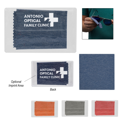 Heathered Cleaning Cloth In Case Product Image