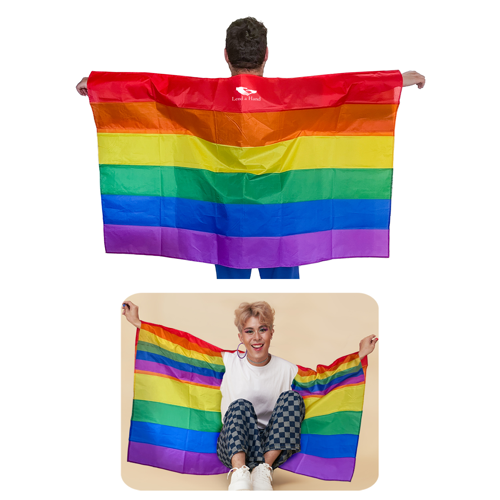 Rainbow Body Flag Product Image