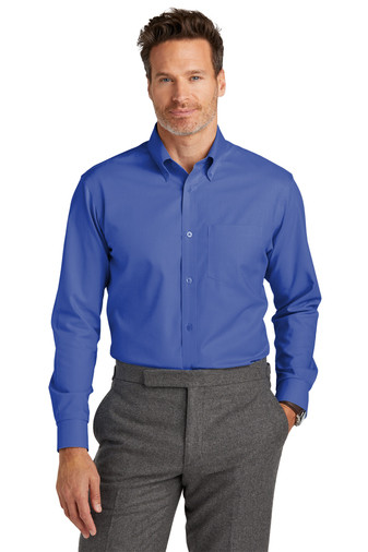 Brooks Brothers® Tall Wrinkle-Free Stretch Nailhead Shirt Product Image