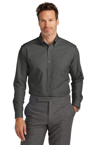 Brooks Brothers® Tall Wrinkle-Free Stretch Nailhead Shirt Product Image
