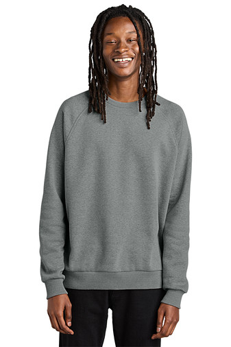 Allmade® Unisex Organic CVC Fleece Crewneck Sweatshirt Product Image