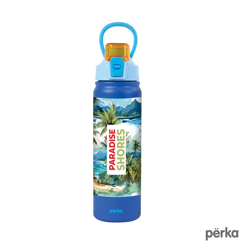 Perka® Rex Fresh Double Wall Recycled Stainless Steel Water Bottle - 24 oz. Product Image