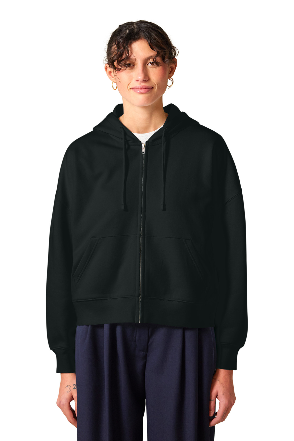 Stanley/Stella Women’s Stella Ida Full-Zip Hooded Sweatshirt Product Image