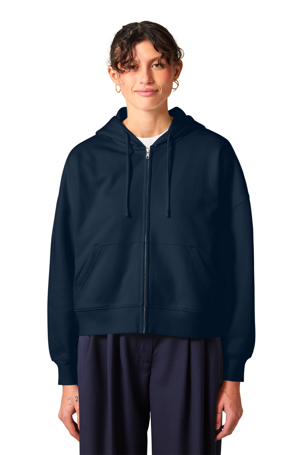 Stanley/Stella Women’s Stella Ida Full-Zip Hooded Sweatshirt Product Image