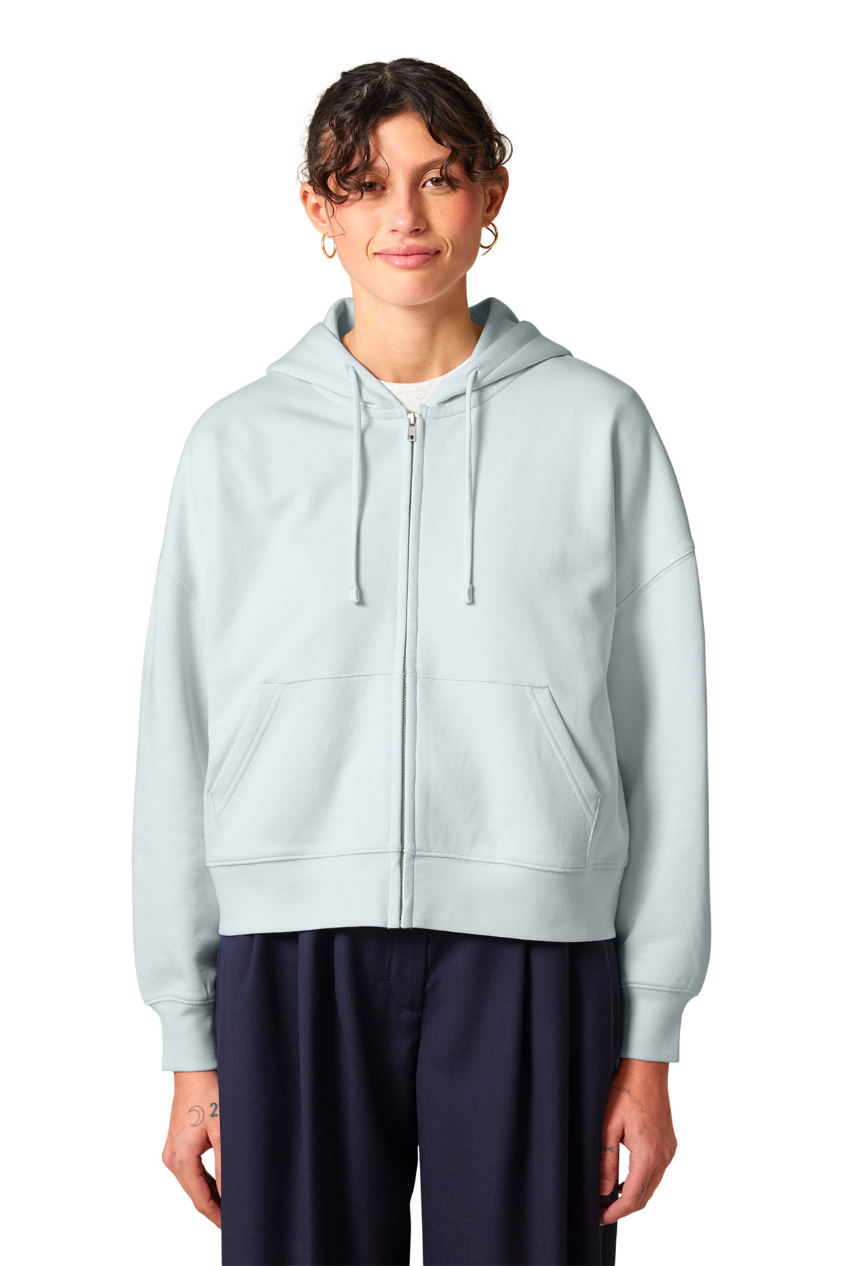 Stanley/Stella Women’s Stella Ida Full-Zip Hooded Sweatshirt Product Image