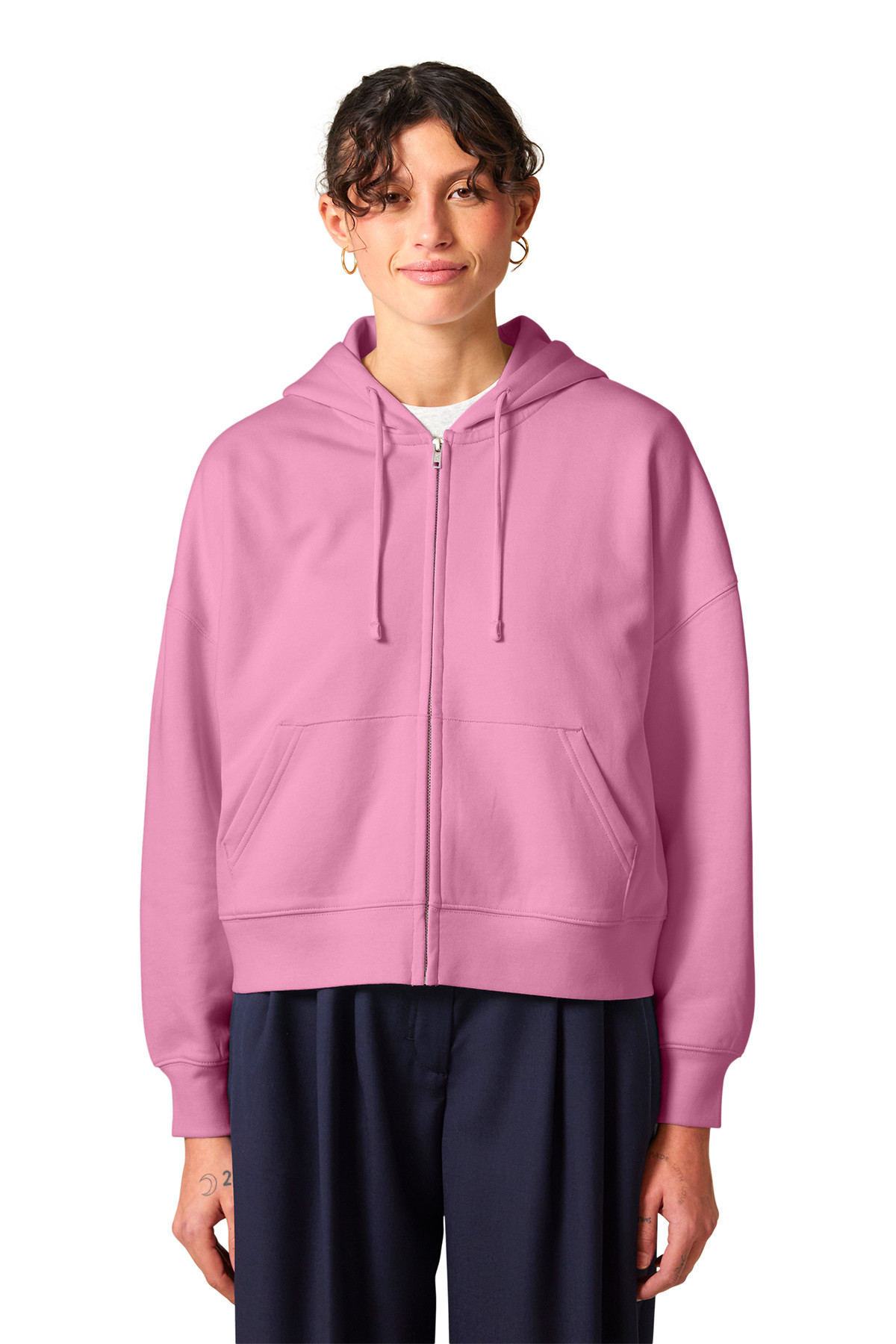 Stanley/Stella Women’s Stella Ida Full-Zip Hooded Sweatshirt Product Image