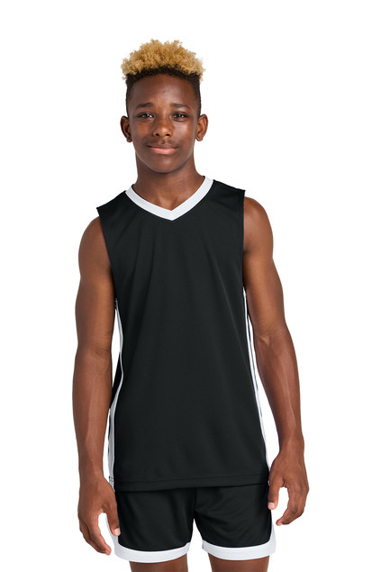 Sport-Tek Youth Rival Basketball Rev Jersey Product Image