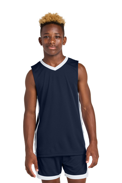Sport-Tek Youth Rival Basketball Rev Jersey Product Image