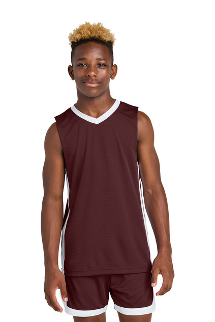 Sport-Tek Youth Rival Basketball Rev Jersey Product Image