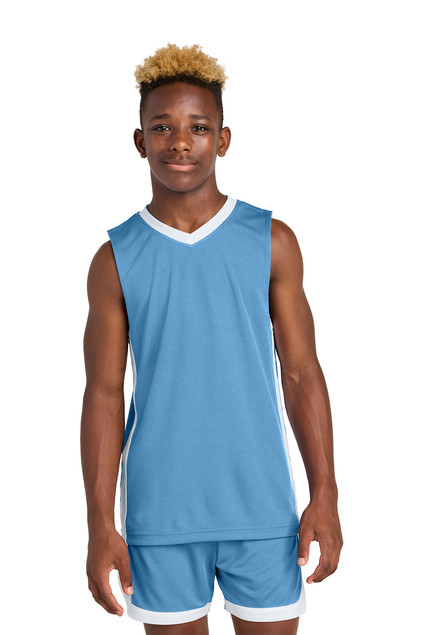 Sport-Tek Youth Rival Basketball Rev Jersey Product Image
