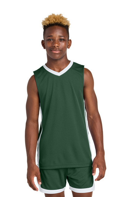 Sport-Tek Youth Rival Basketball Rev Jersey Product Image