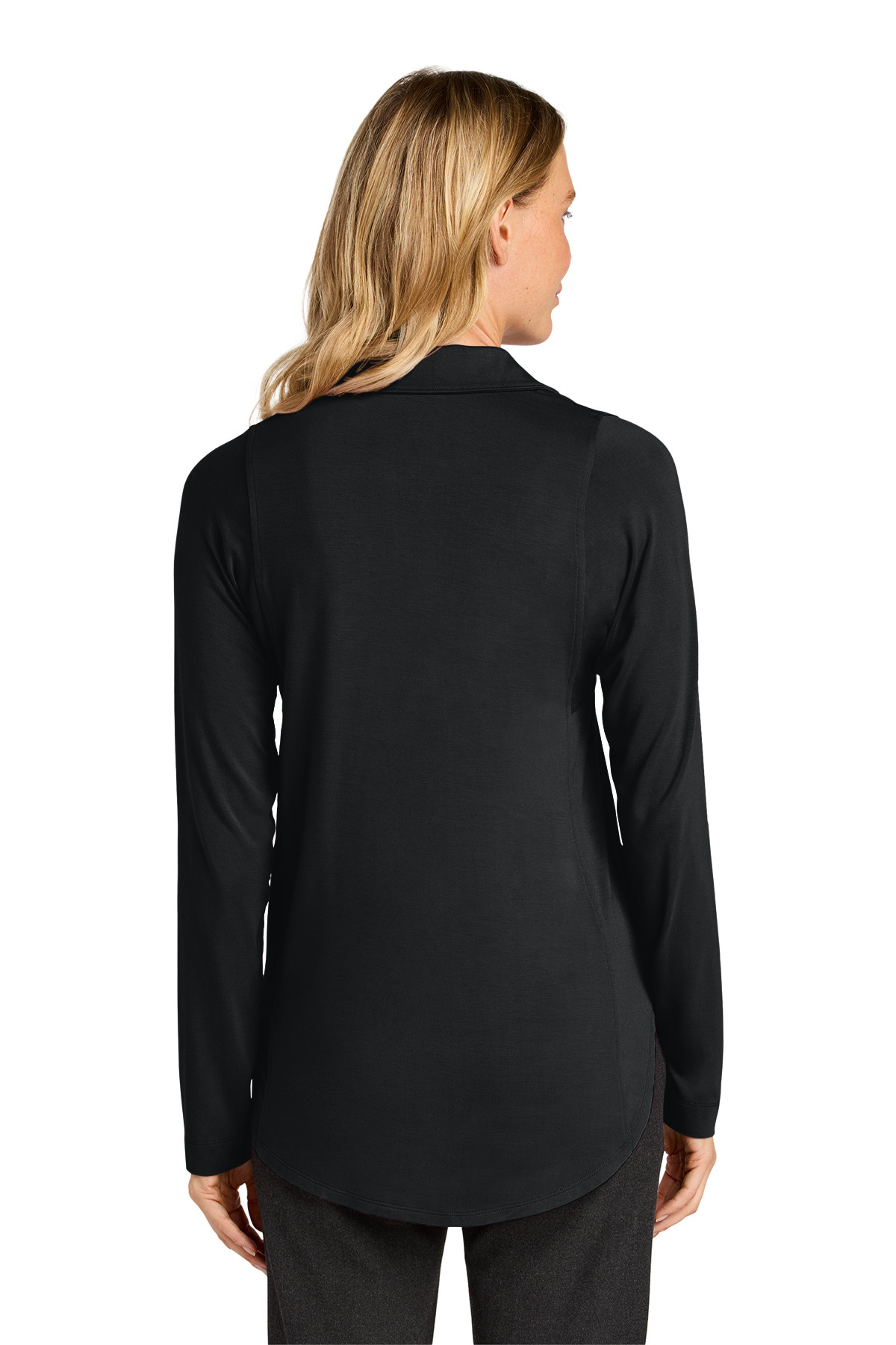 Port Authority Women’s Luxe Knit Button Tunic Product Image
