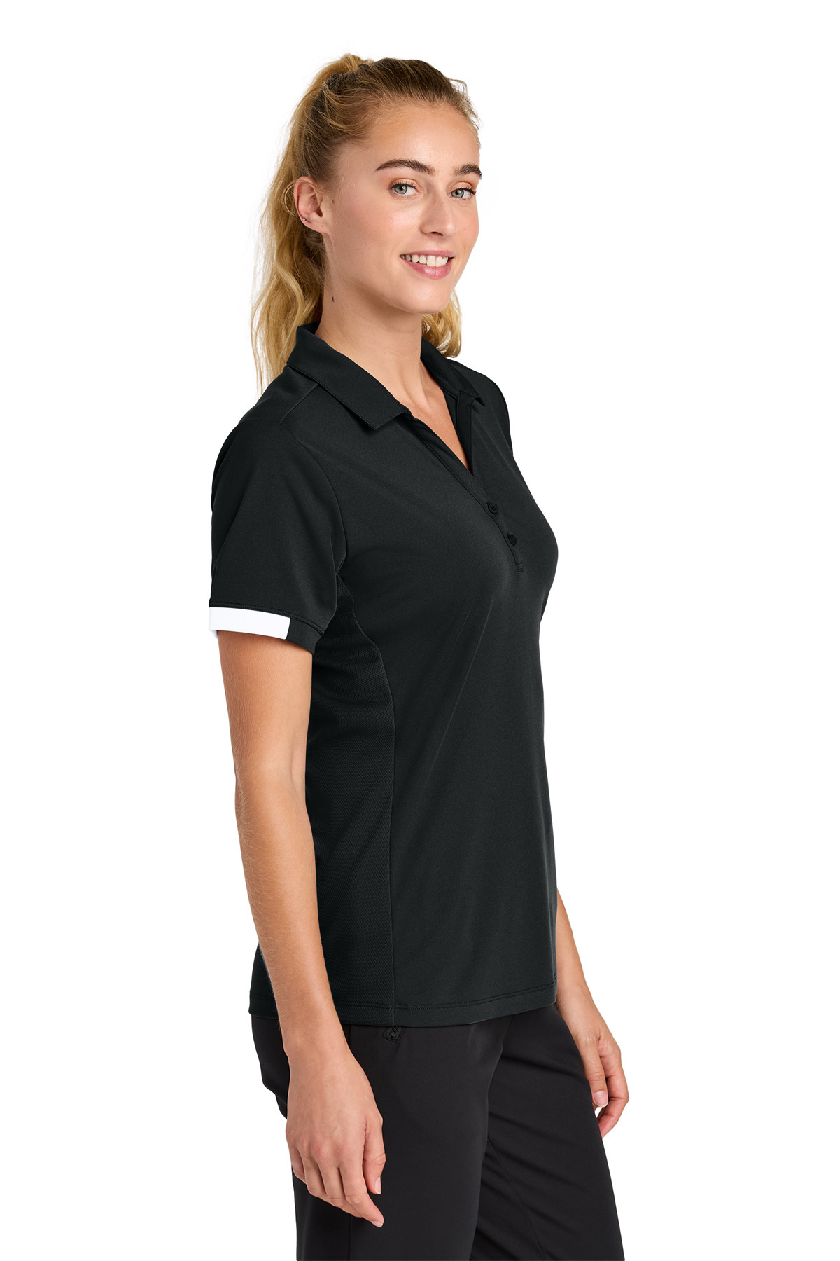 Sport-Tek Women’s Club Colorblock Polo Product Image