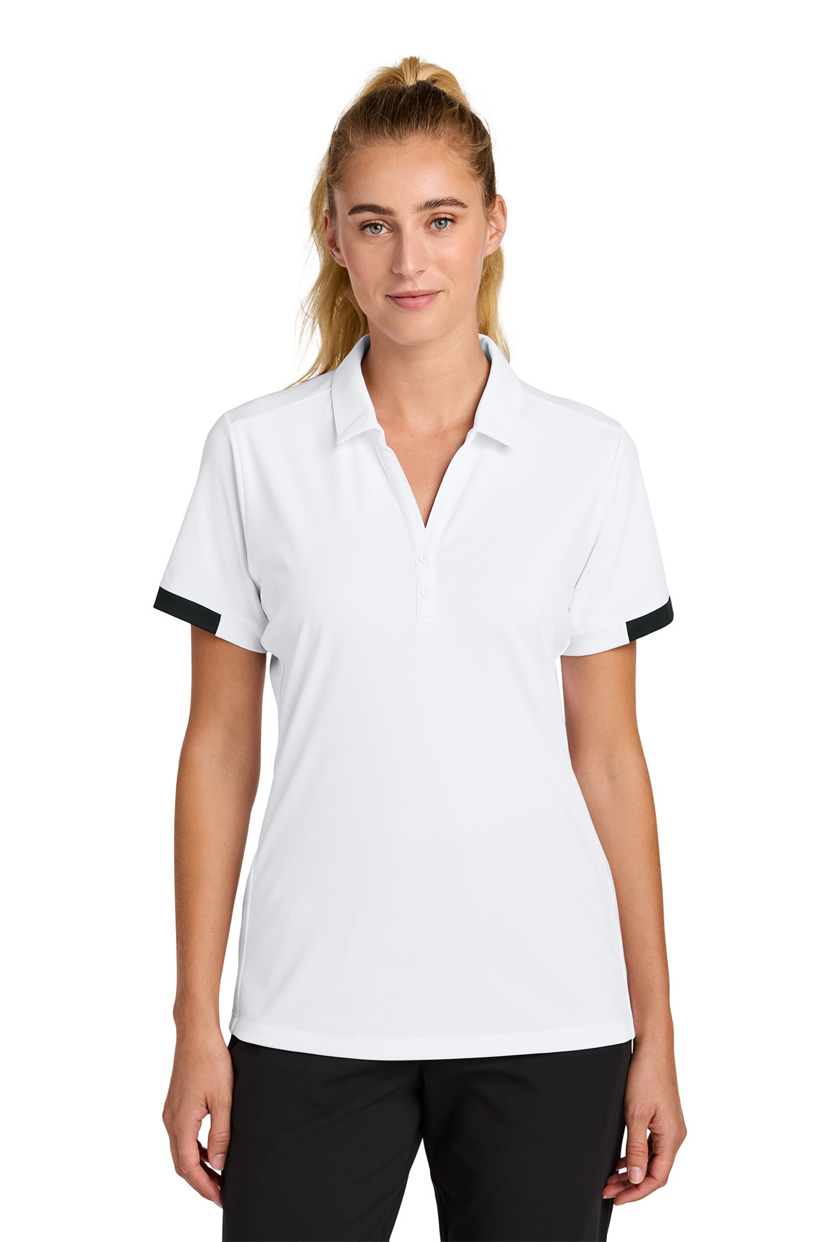 Sport-Tek Women’s Club Colorblock Polo Product Image