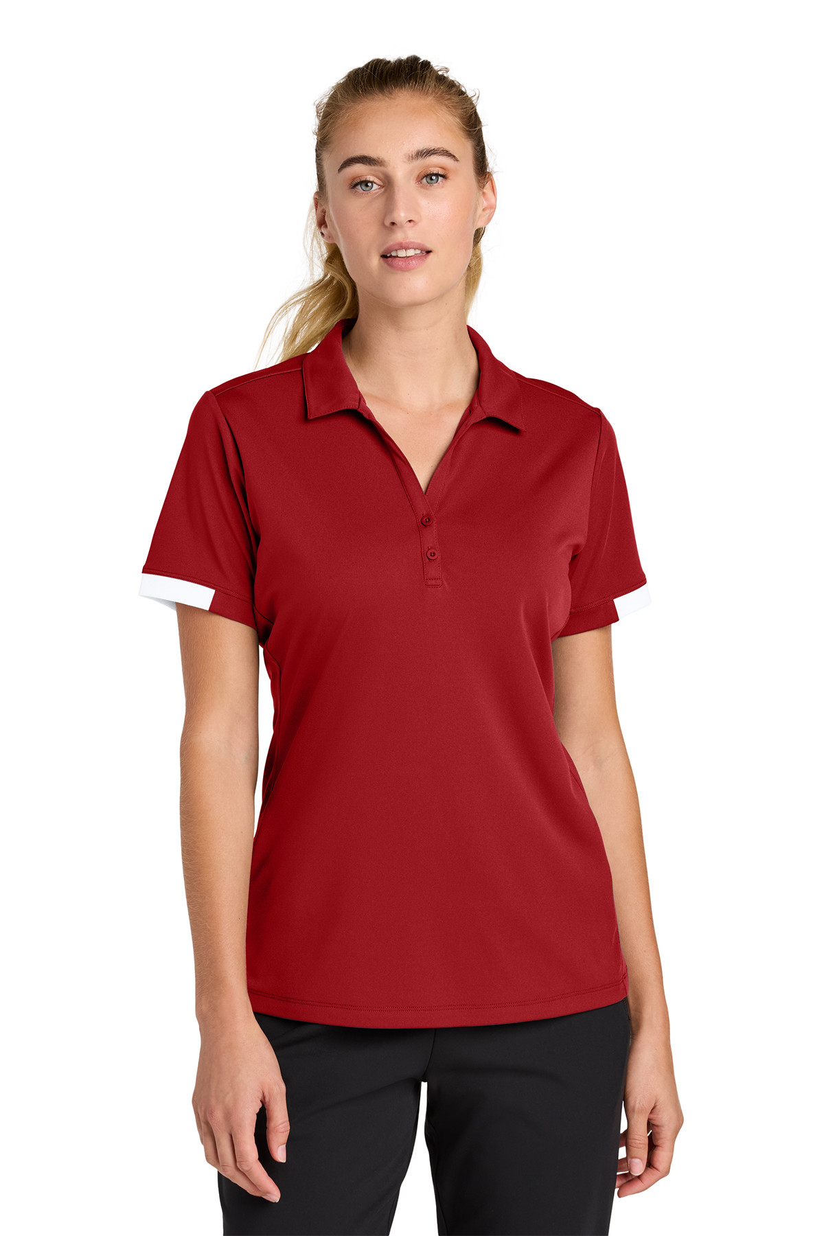 Sport-Tek Women’s Club Colorblock Polo Product Image