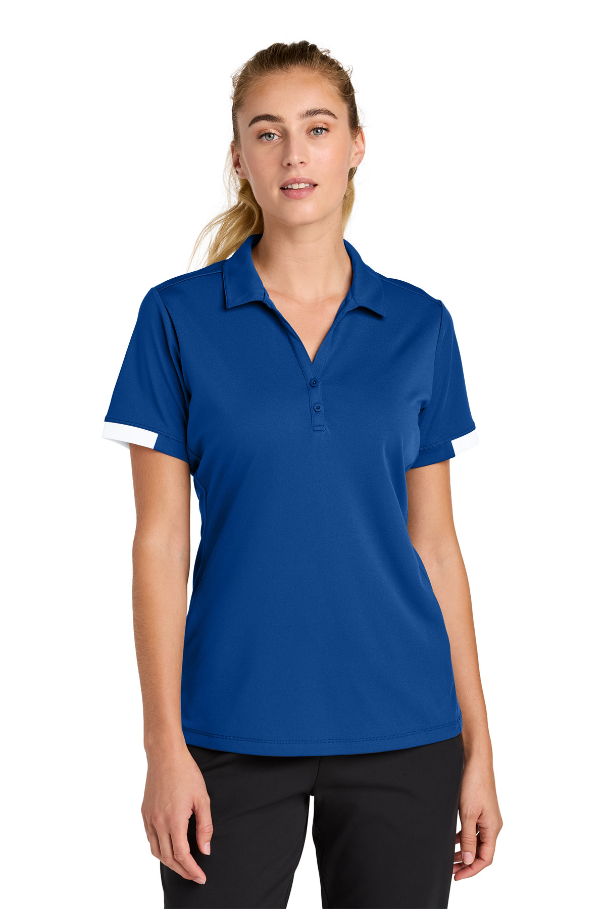 Sport-Tek Women’s Club Colorblock Polo Product Image